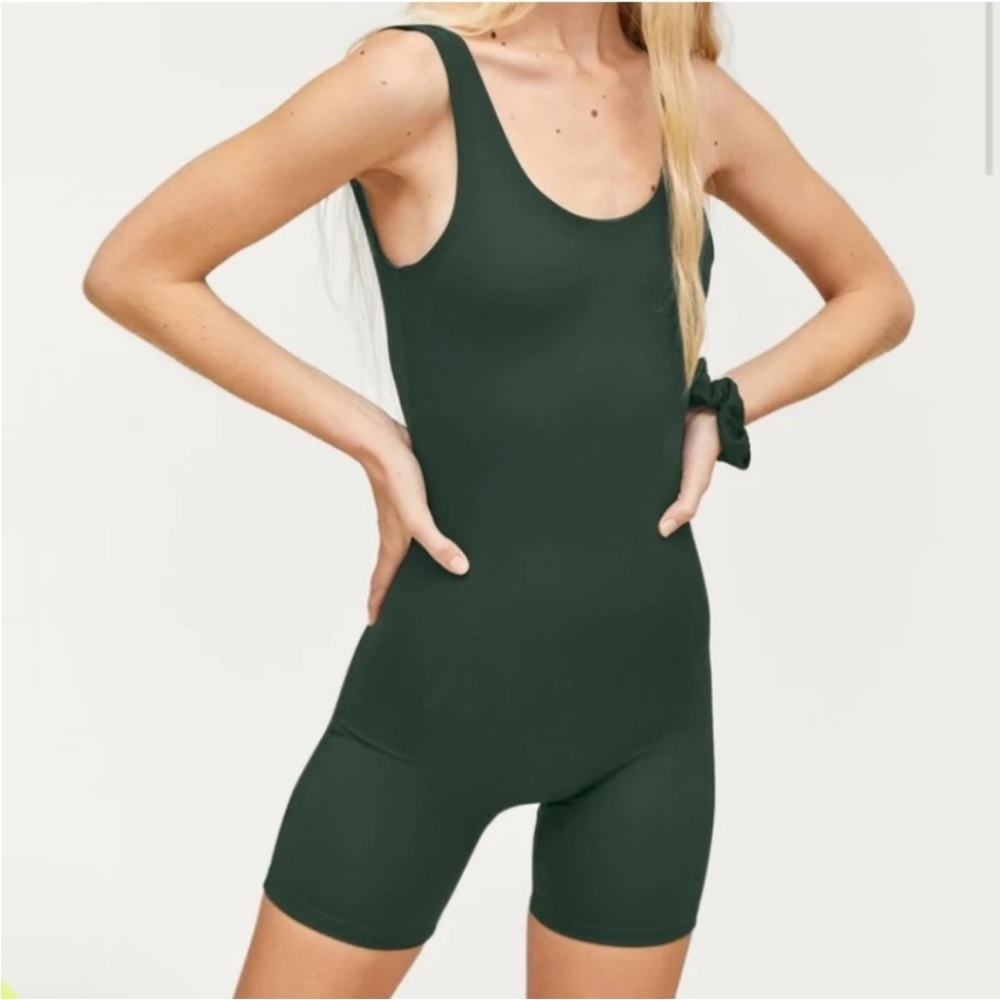 Girlfriend Collective Bike Unitard Shorts